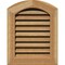 Ekena Millwork Arch Top Gable Vent Functional, Western Red Cedar Gable Vent w/ 1" x 4" Flat Trim Frame, 22"W x 26"H GVWAR22X2601RFUWR - alternate 1